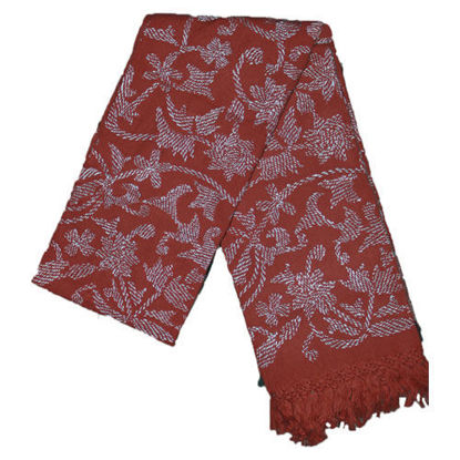 Picture of Woolen Shawl Red