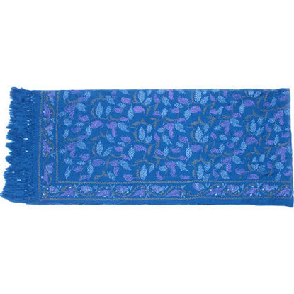 Picture of Woolen Shawl Blue