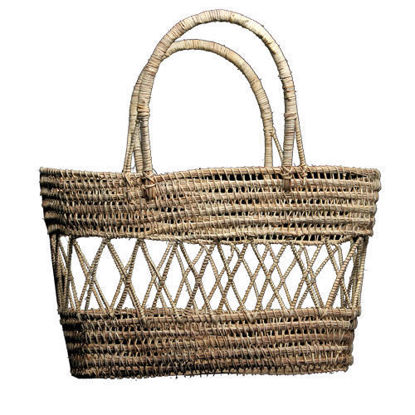 Picture of Palm Fiber Basket (Carry Bag)