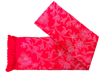 Picture of Shawl-Kalka design-Red 734