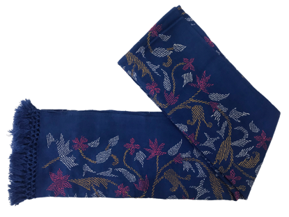 Picture of Shawl-JharFul-Navi Blue-703